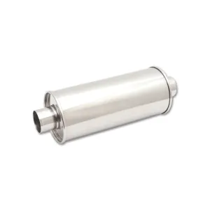 Vibrant Performance Streetpower Round Muffler 3" Inlet/outlet