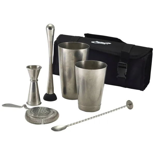 Vintage Cocktail Bar Kit 7pcs pack of 1