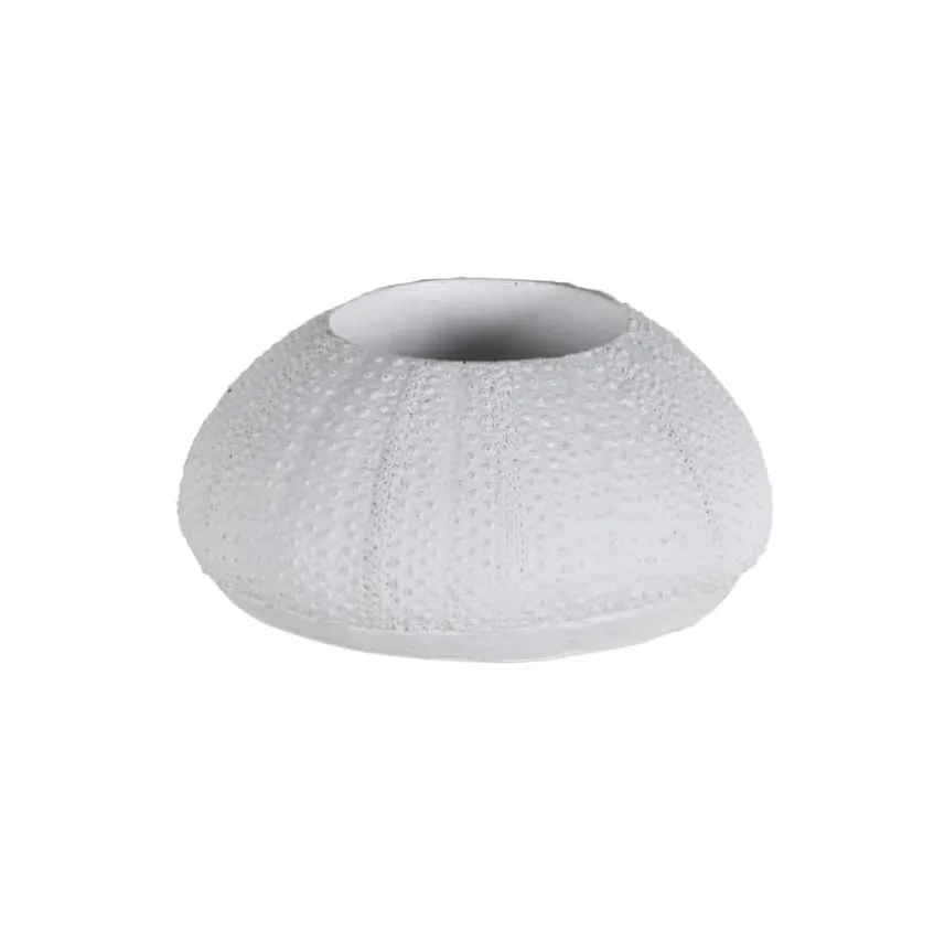 White Sea Urchin Candle Holder
