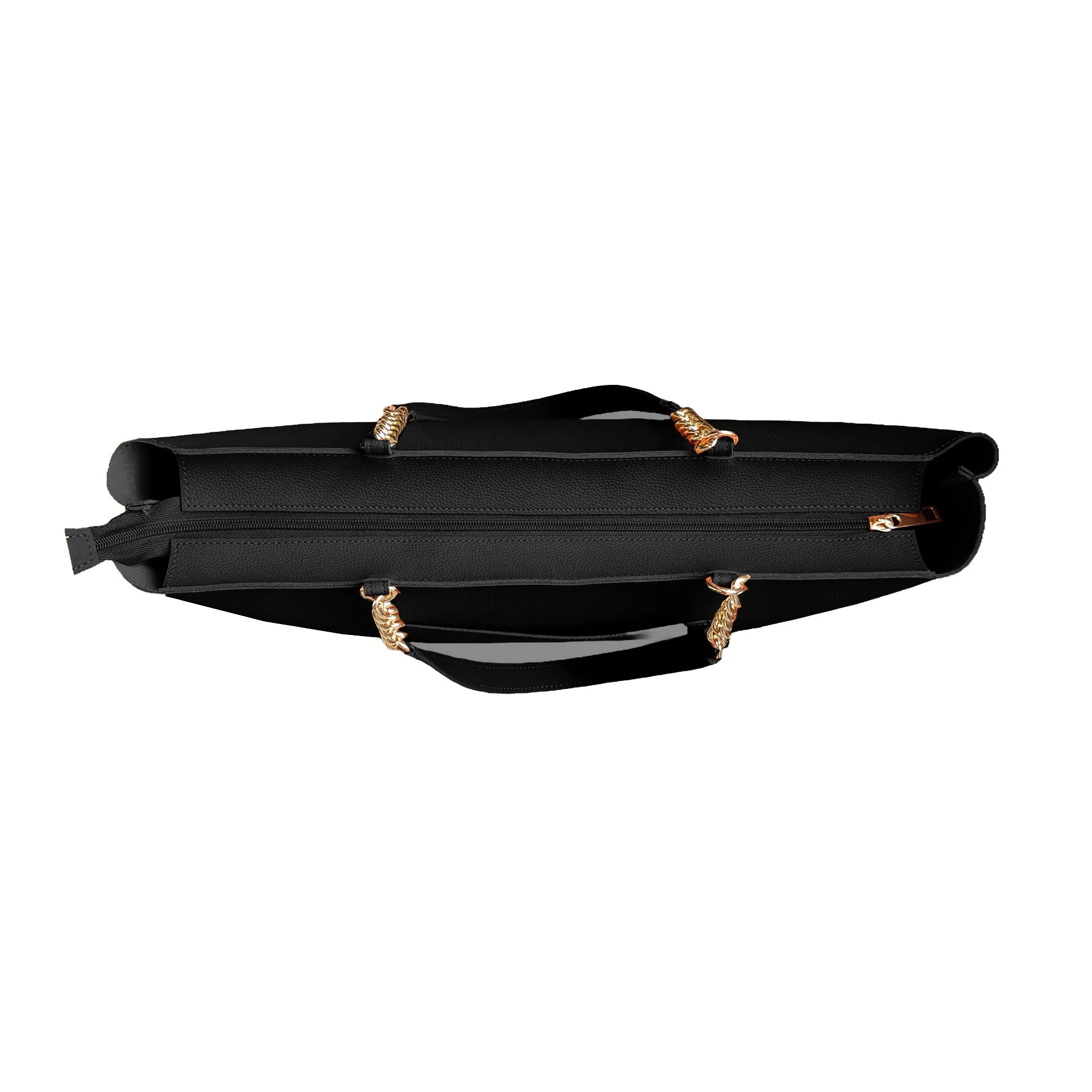 Women's Large Tote Chain | Vegan Leather Ladies Handbag