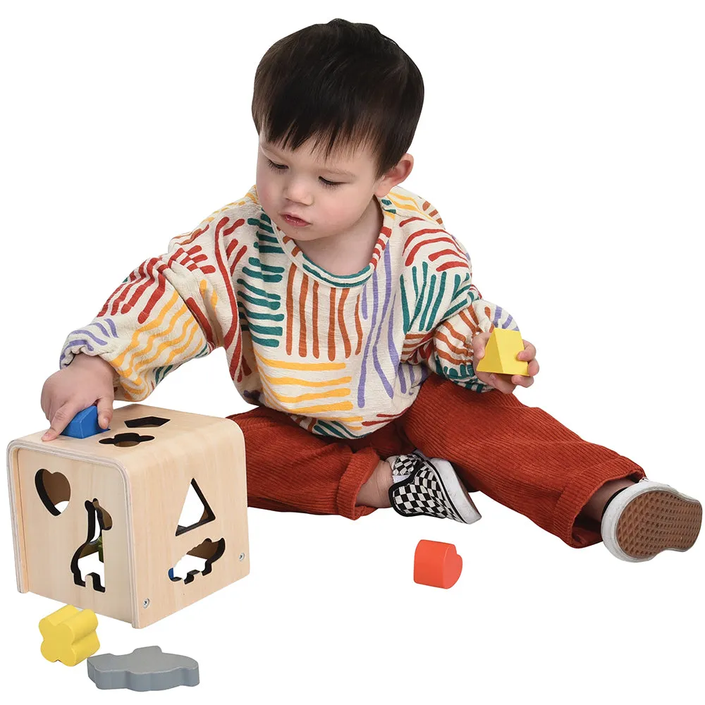 Wooden Animal and Shape Sorter