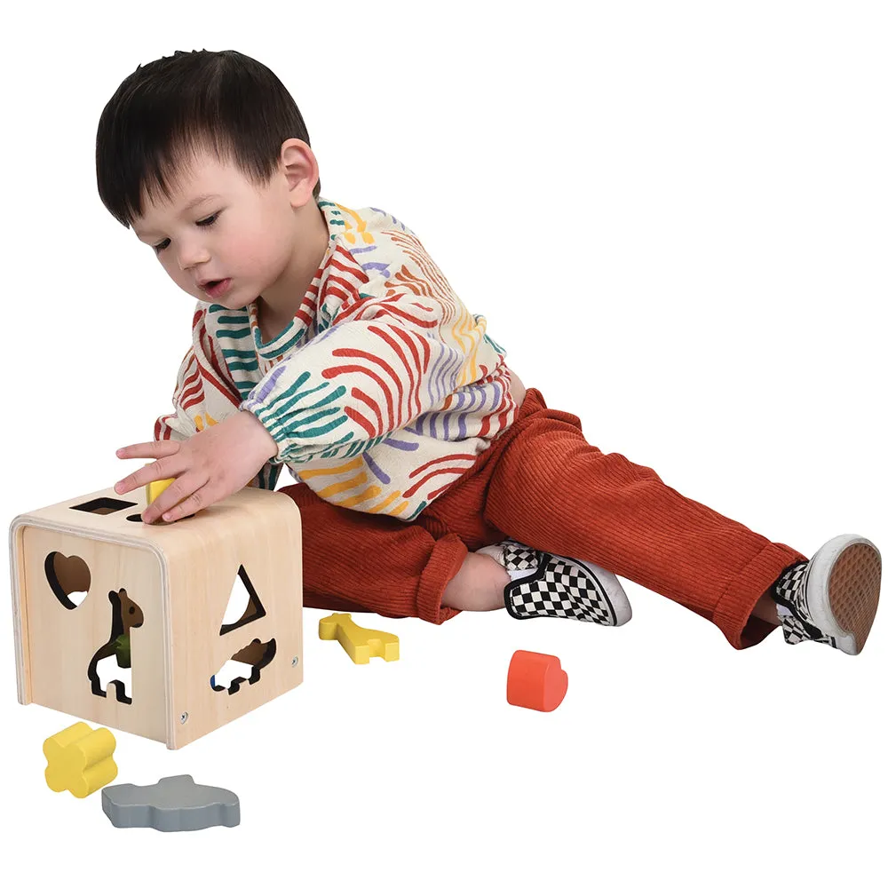 Wooden Animal and Shape Sorter