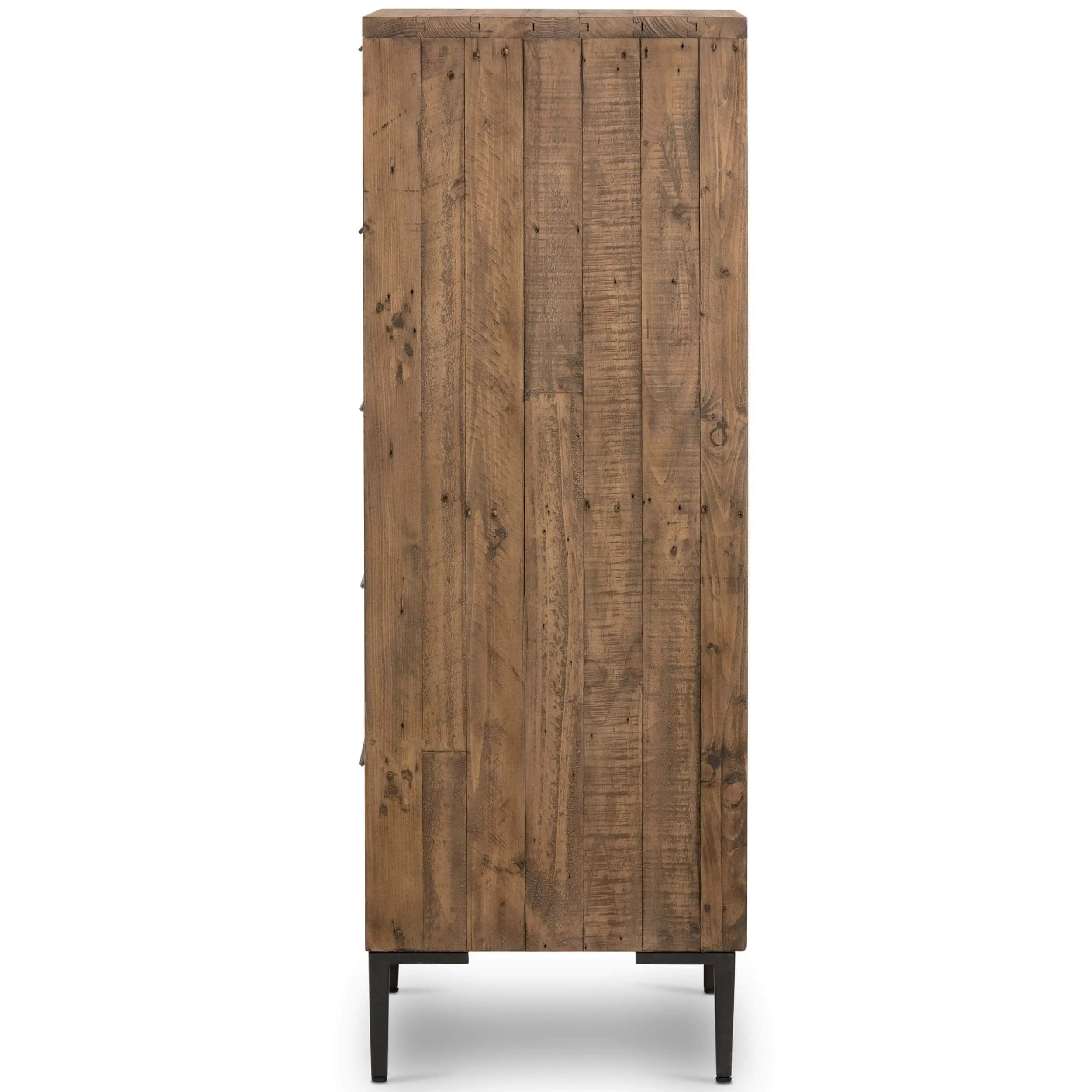 Wyeth 5 Drawer Dresser, Rustic Sandalwood