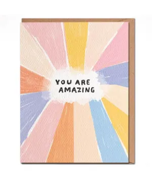 You Are Amazing Card