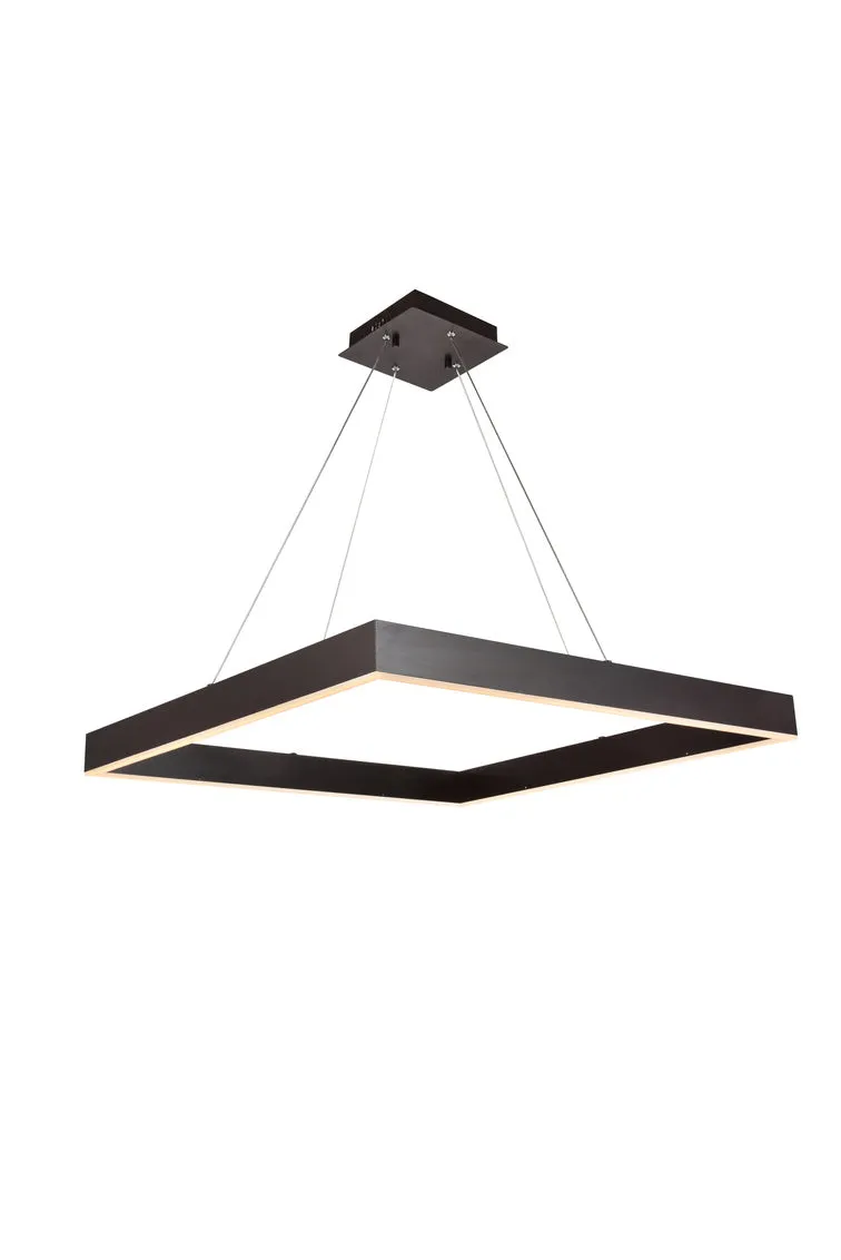 ZC121-5103D32BR - Regency Lighting: Devlin LED light in brown Pendant